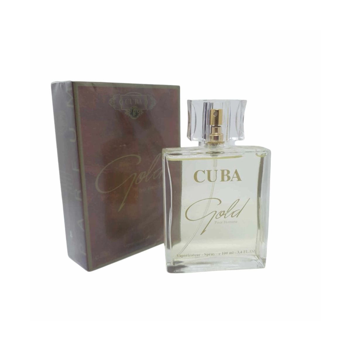 Perfume masculino Cuba Gold com 100 ml