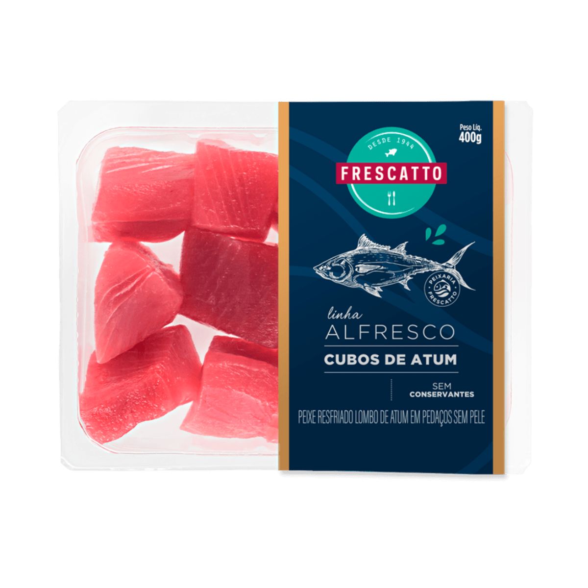 Cubo Atum Frescatto 400g