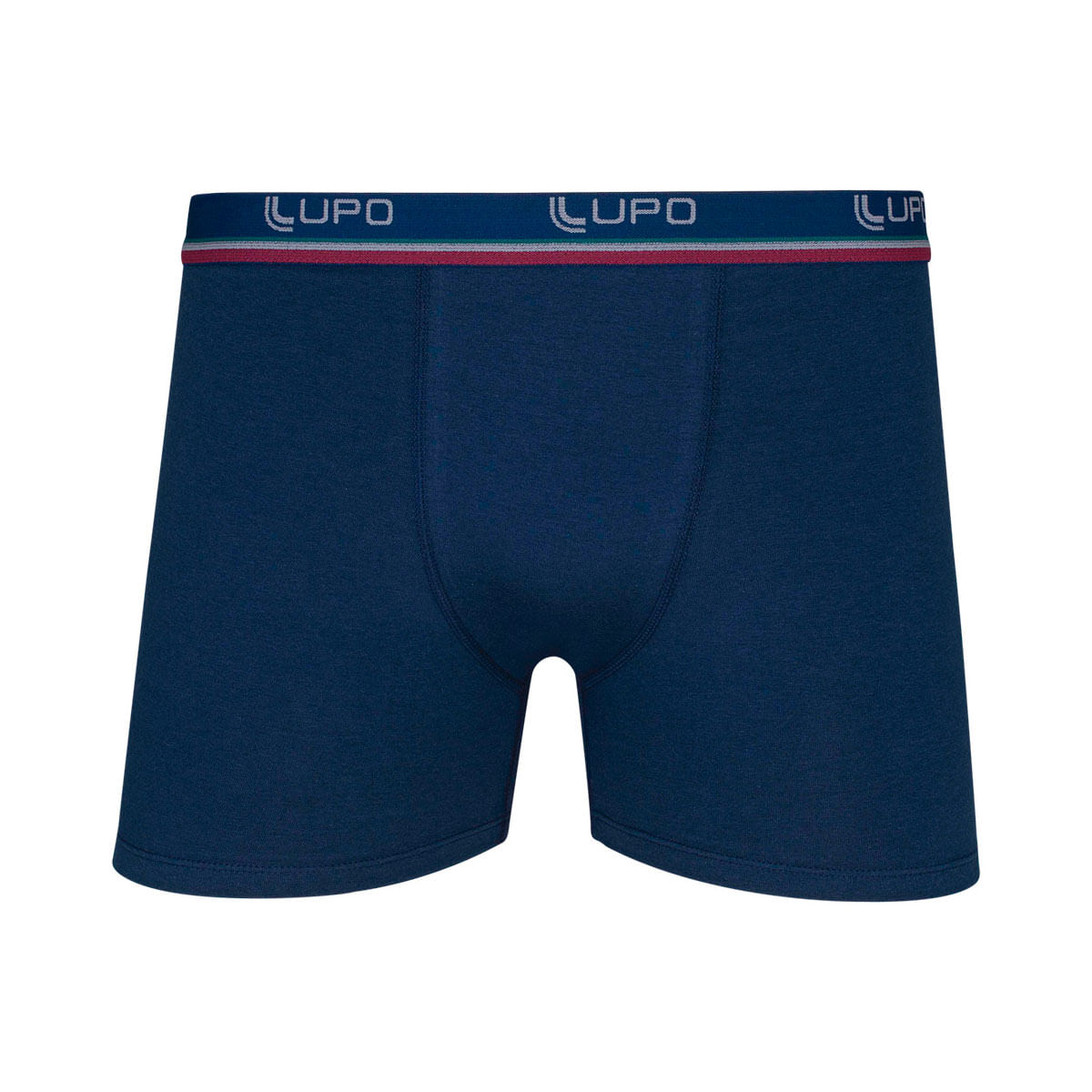 Cueca Boxer Marinho P Algodão Lupo