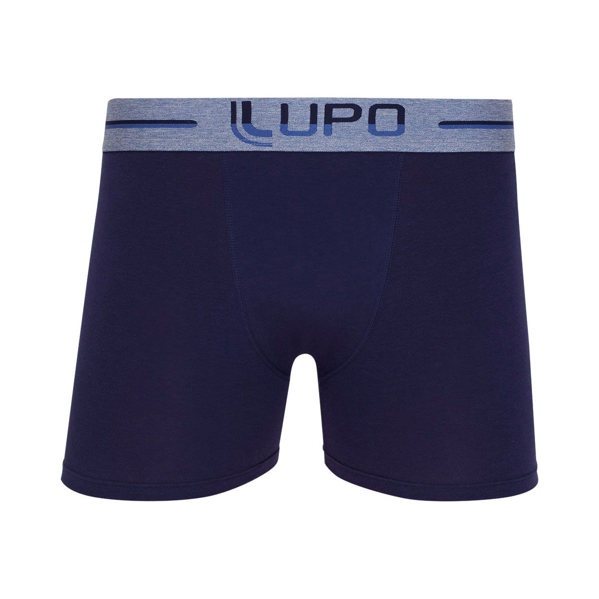 Cueca Boxer Marinho G Algodão Lupo