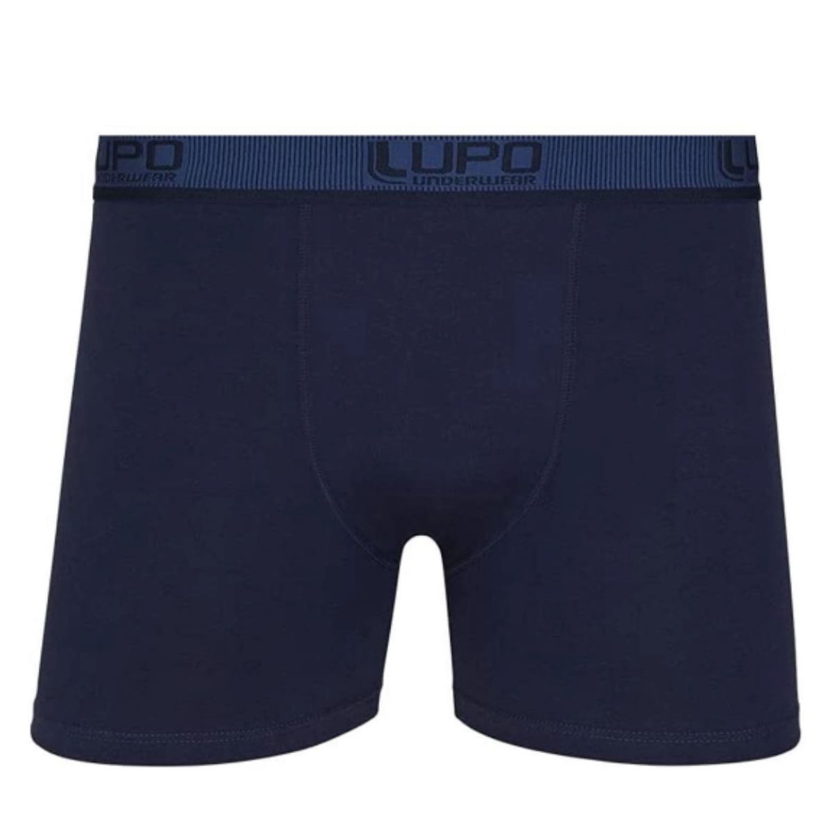 Cueca Boxer Algodão M Lupo Azul