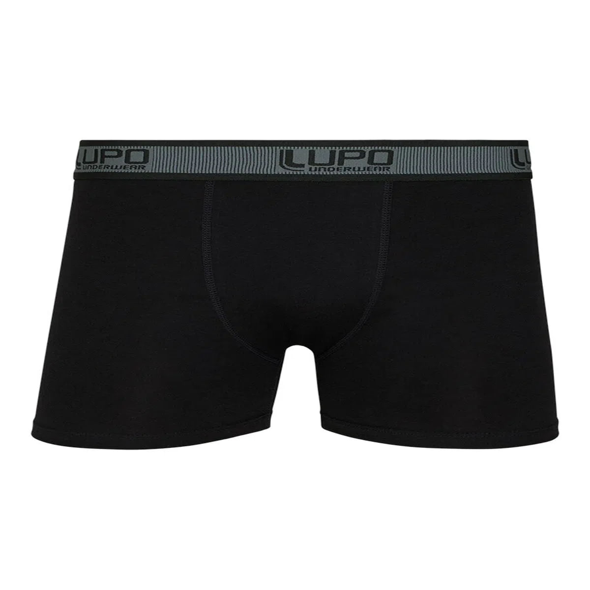 Cueca Boxer Lupo 0784024 Preta G