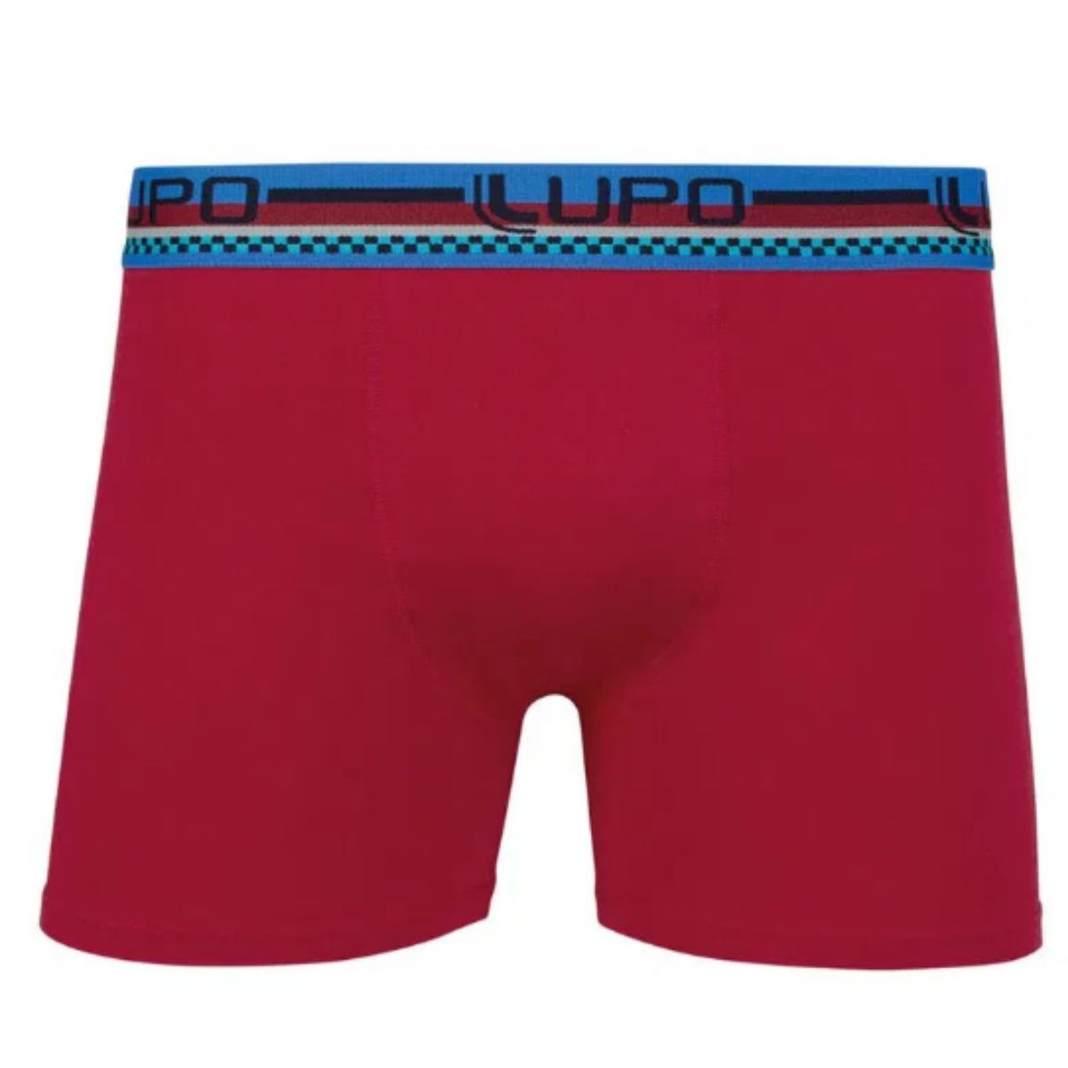 Cueca Boxer Algodão M Lupo Vermelha