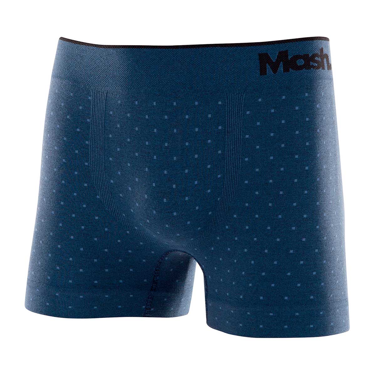 Cueca Boxer Azul Jeans G Poliamida Mash