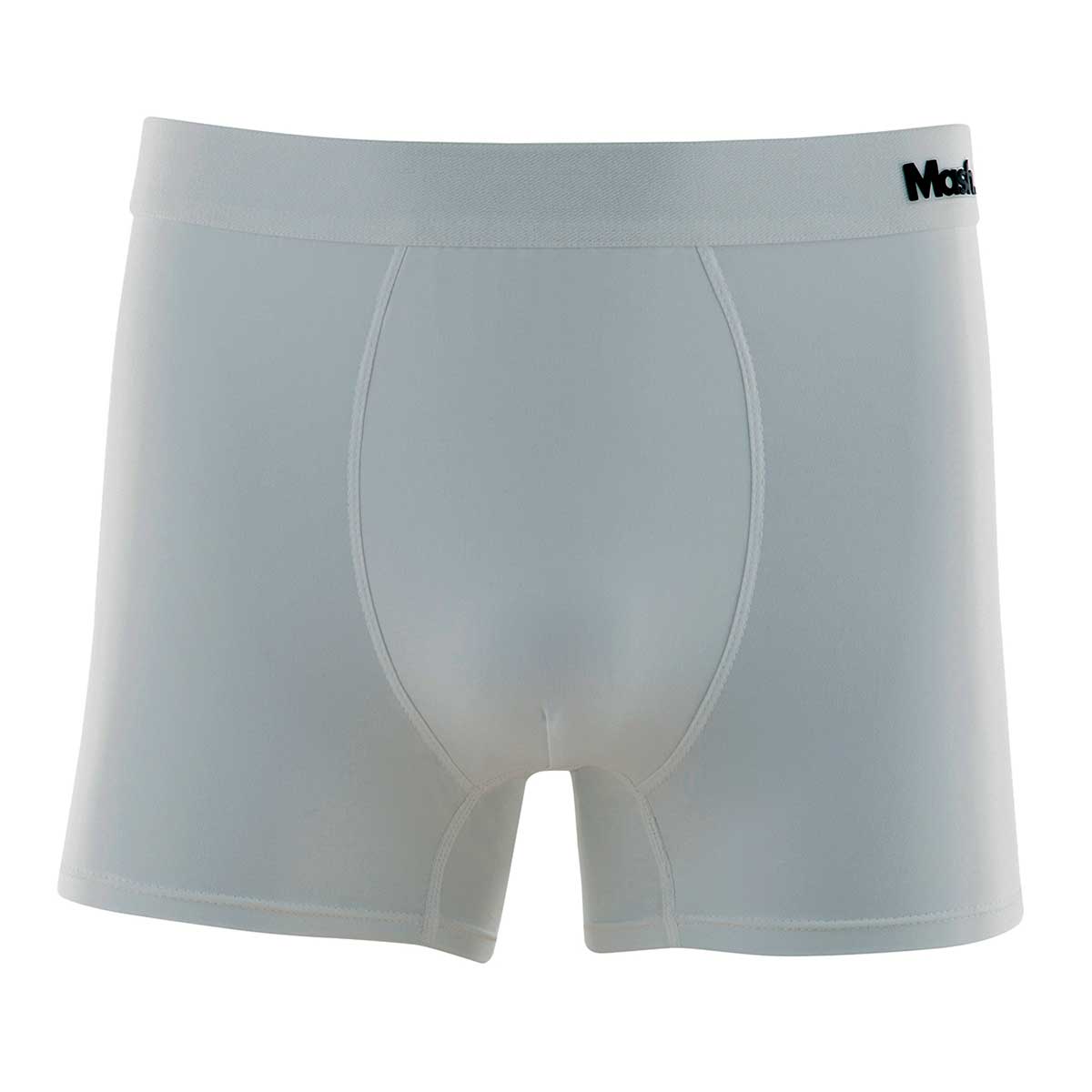 Cueca Boxer Branco M Algodão Mash