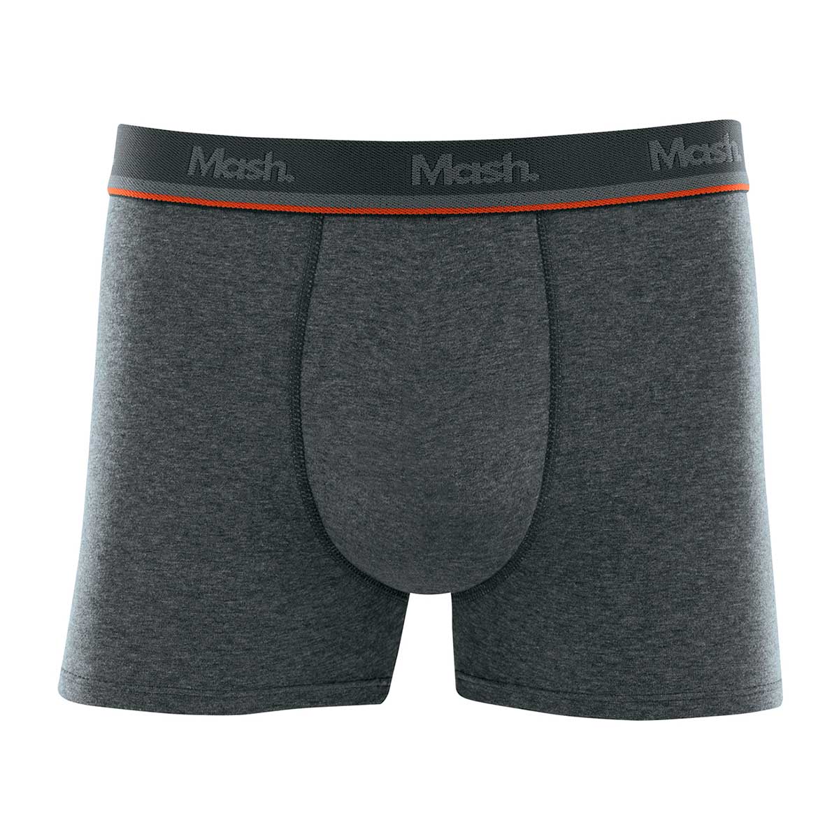 Cueca Boxer Cinza G Algodão Mash