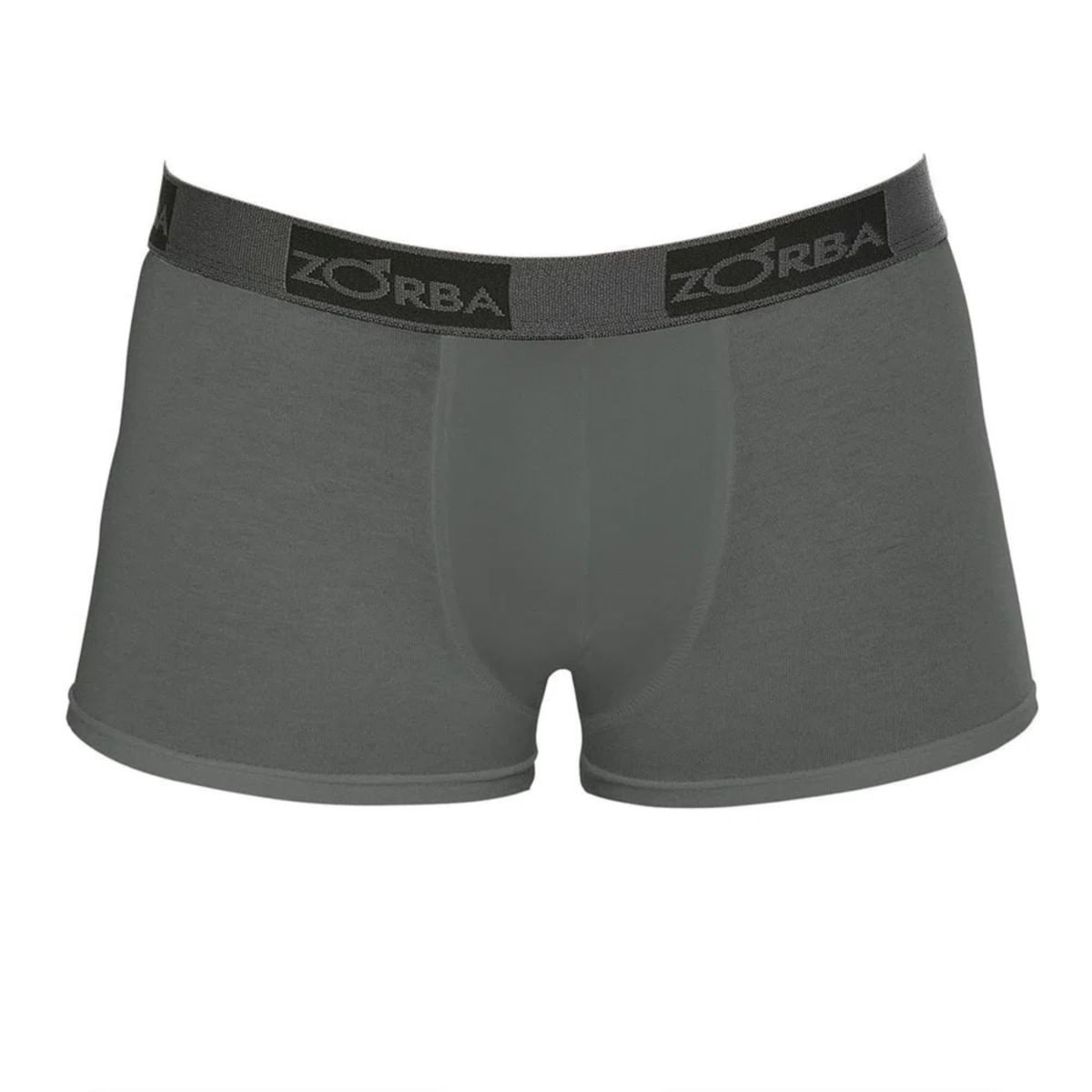 Cueca Boxer de Algodão Zorba 717 Chumbo G