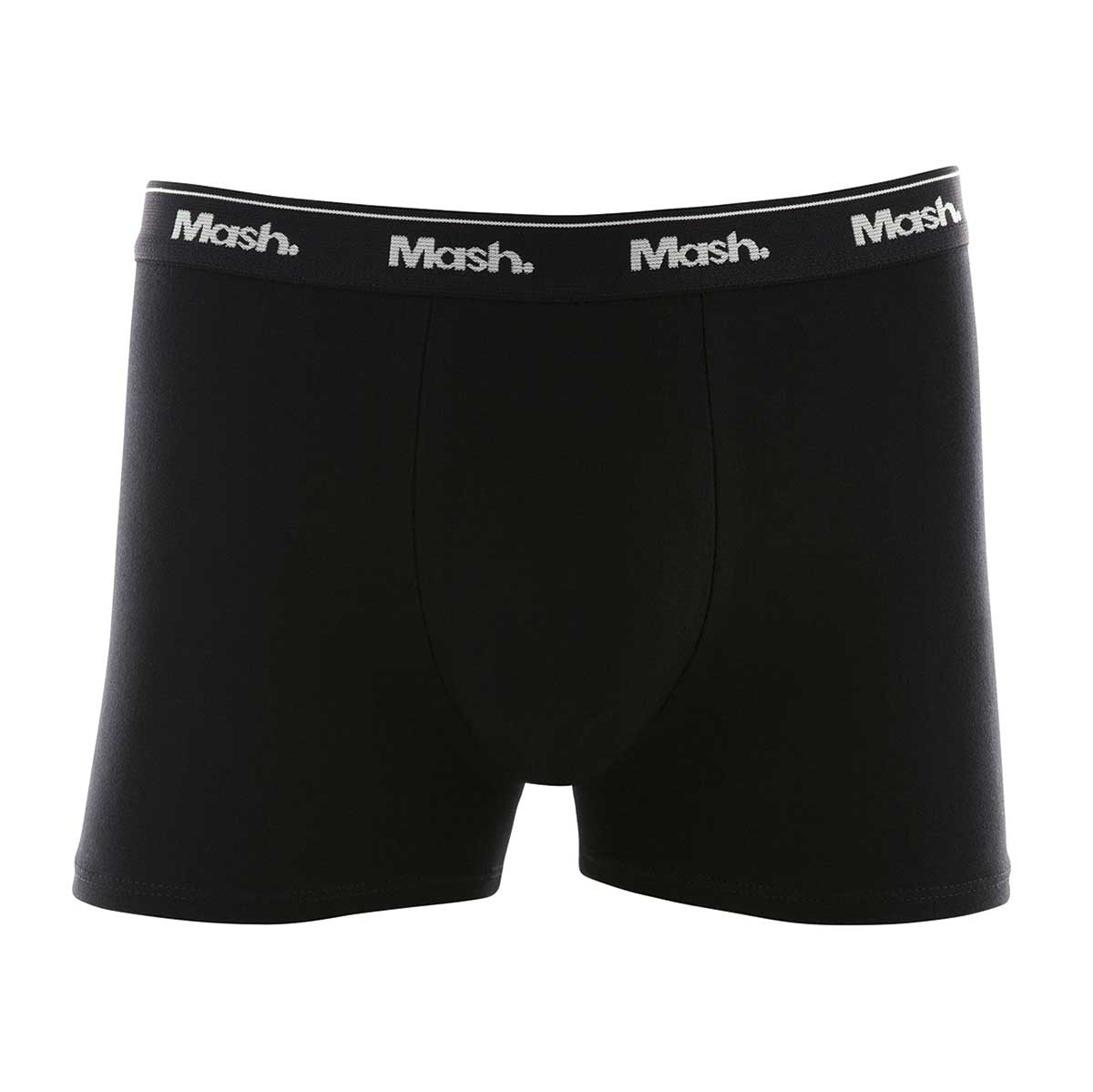 Cueca Boxer Preto M Algodão Mash