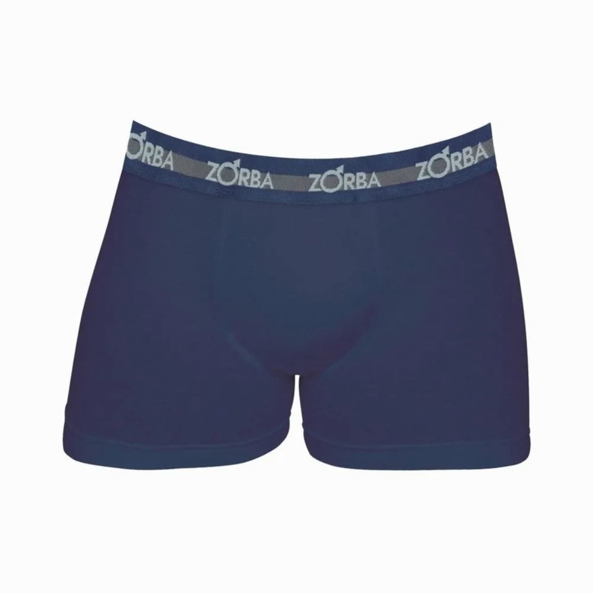 Cueca Boxer Algodão Zorba Max Plus Size Marinho Tam XGG