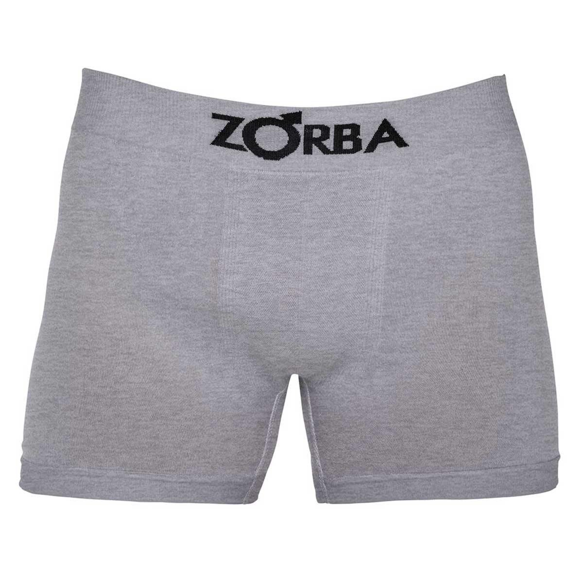 Cueca Boxer Zorba Algodão Sem Costura P Mescla