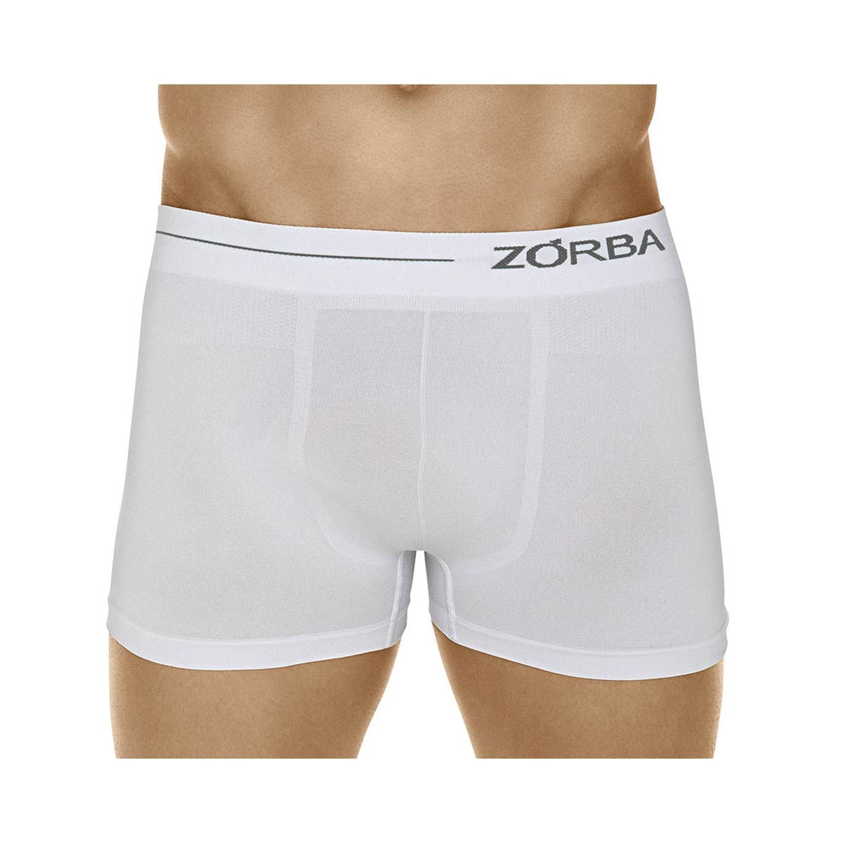 Cueca Boxer Zorba Microfibra Side G Branca