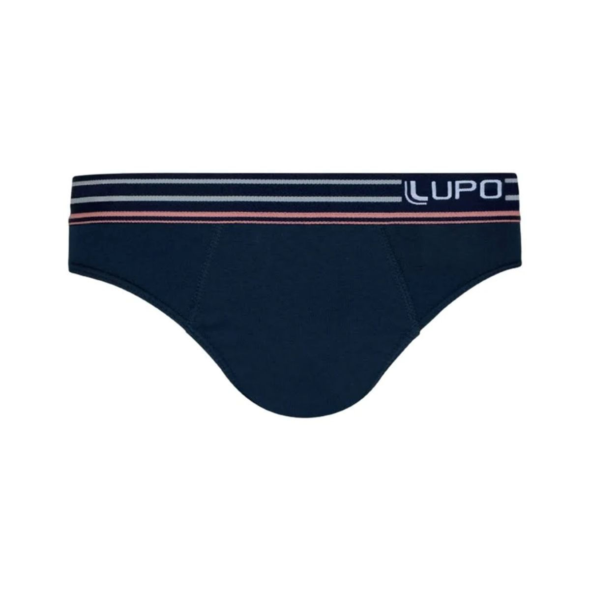 Cueca Slip Tamanho G Azul Marinho Lupo