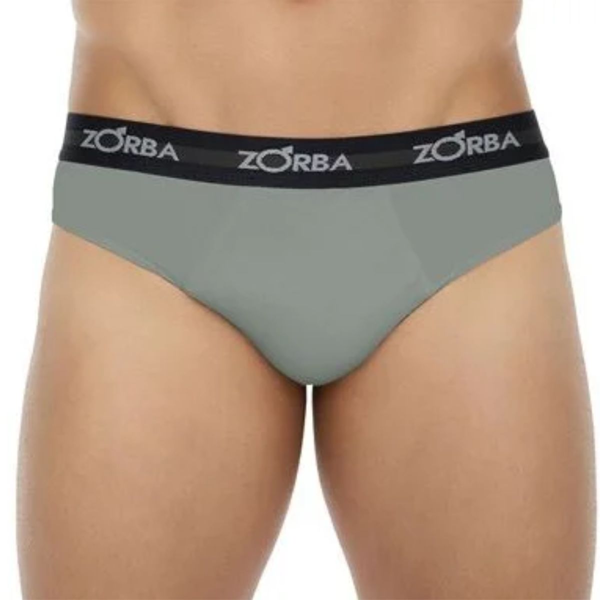 Cueca Slip em Algodão G Zorba Chumbo