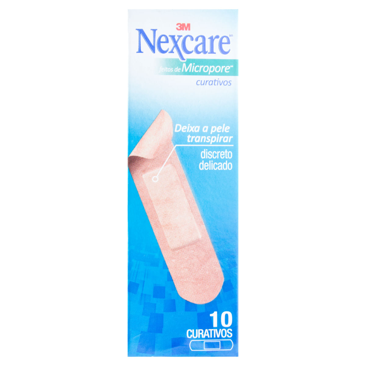 Curativos Micropore Nexcare 10 Unidades