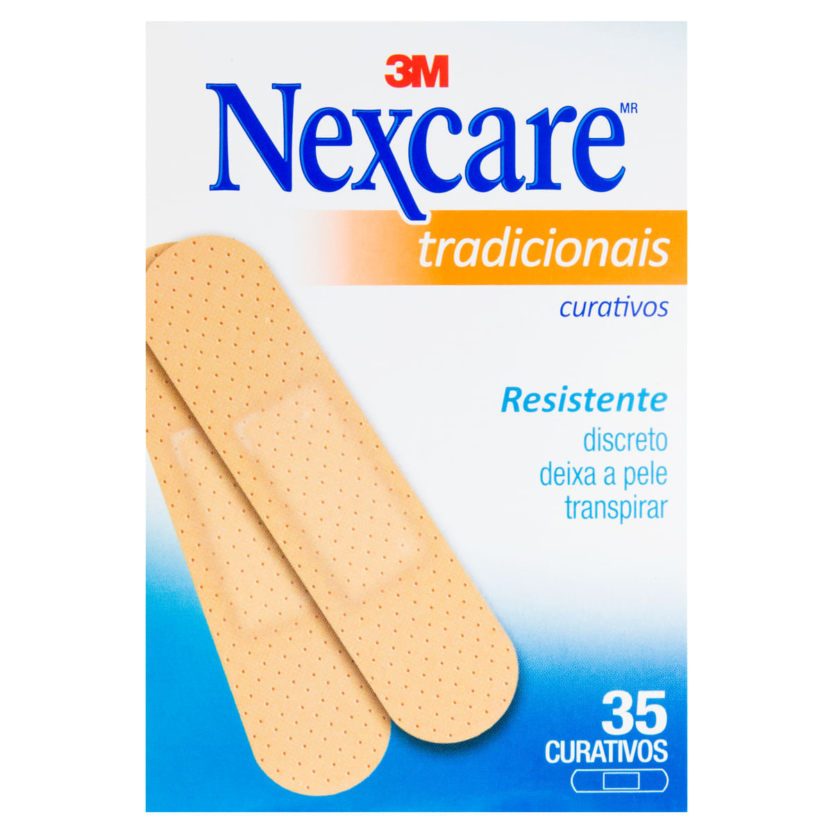 Curativos Tradicionais 3M Nexcare com 35 Unidades