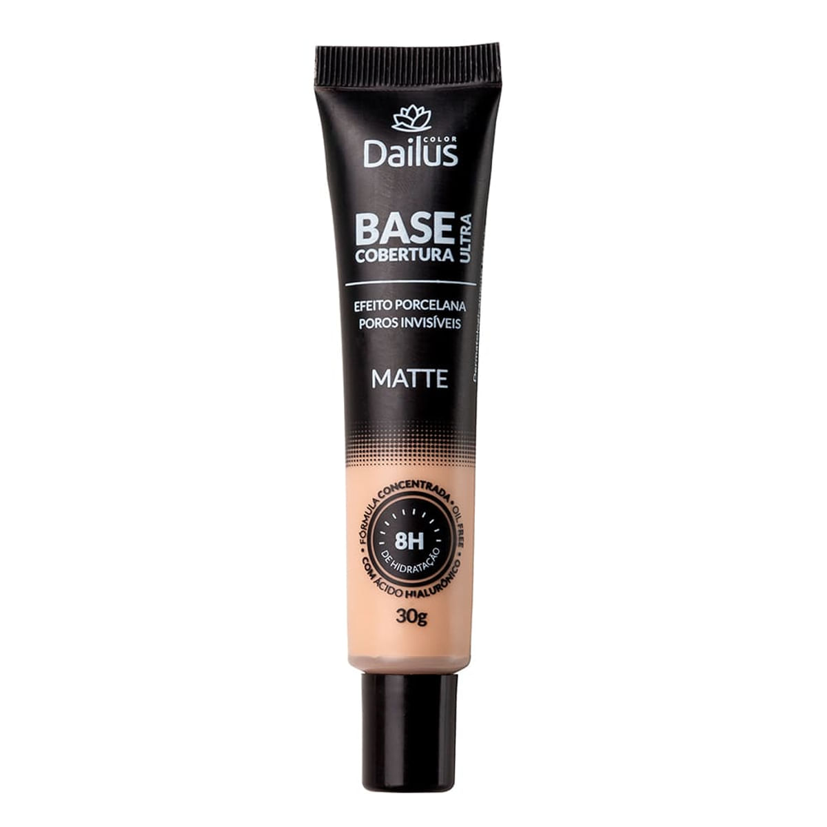 Base Líquida Matte Dailus Nude 02 Ultra Cobertura 30 g