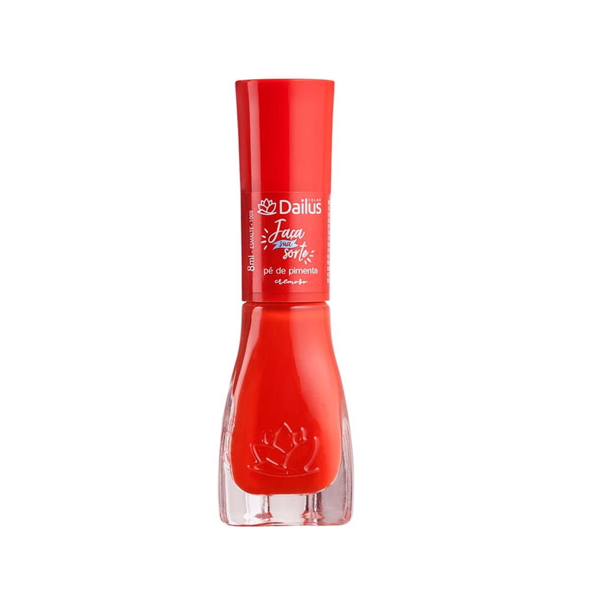 Esmalte Faça Sua Sorte Dailus Pé de Pimenta 8 ml