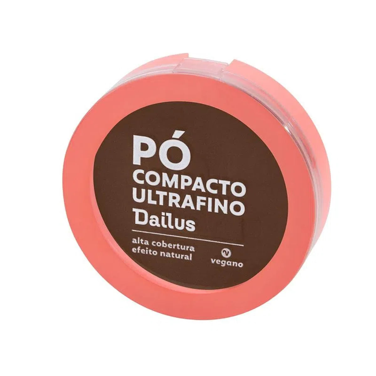 Pó Compacto Ultrafino Escuro Dailus Vegano