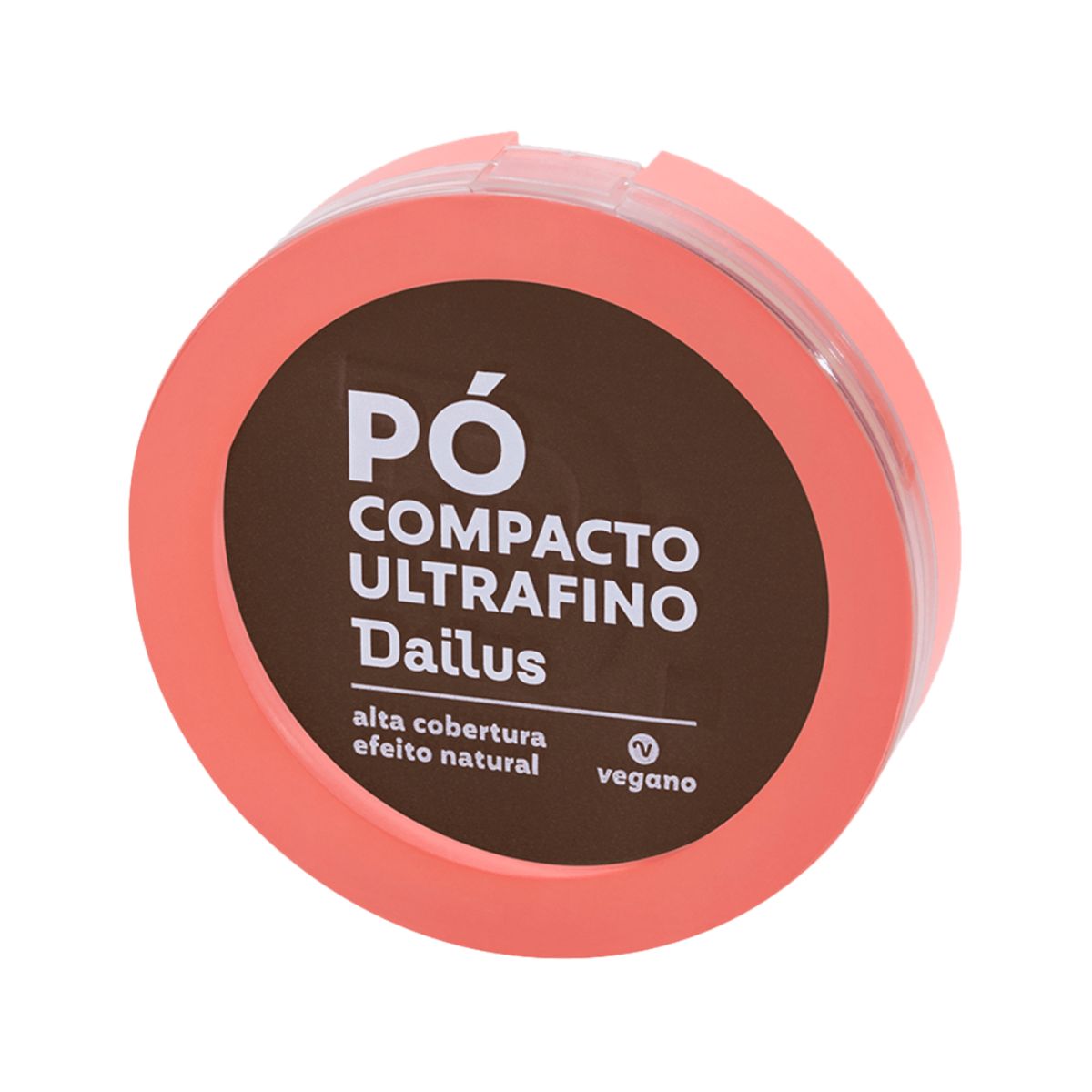 Pó Compacto Dailus D 12 Escuro Vegano