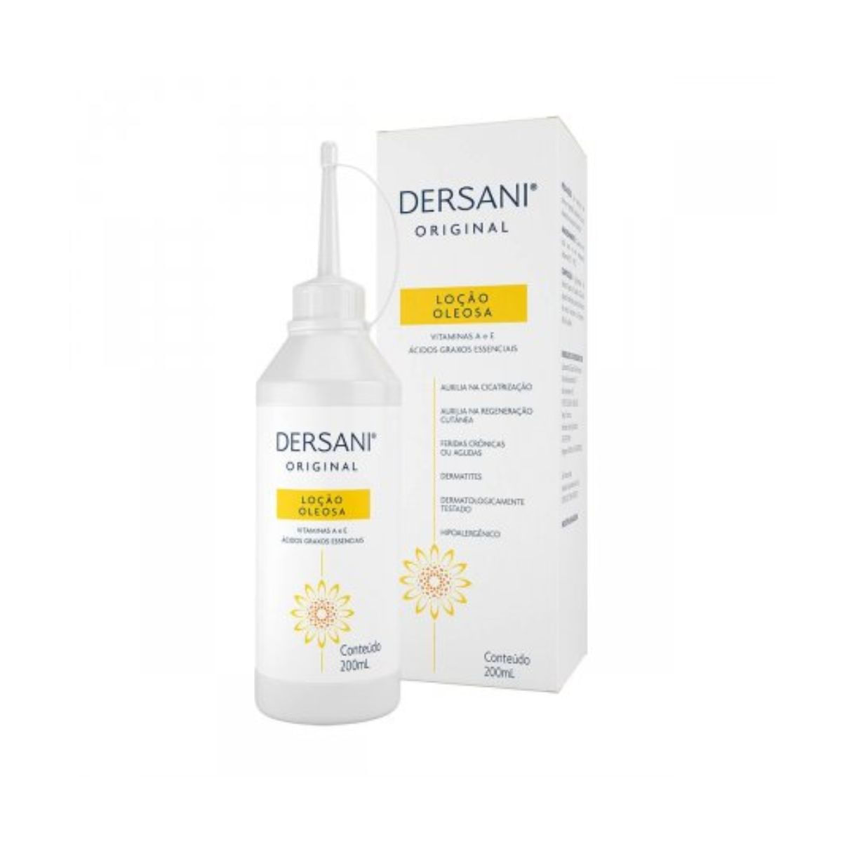 Dersani loção oleosa com 200 ml