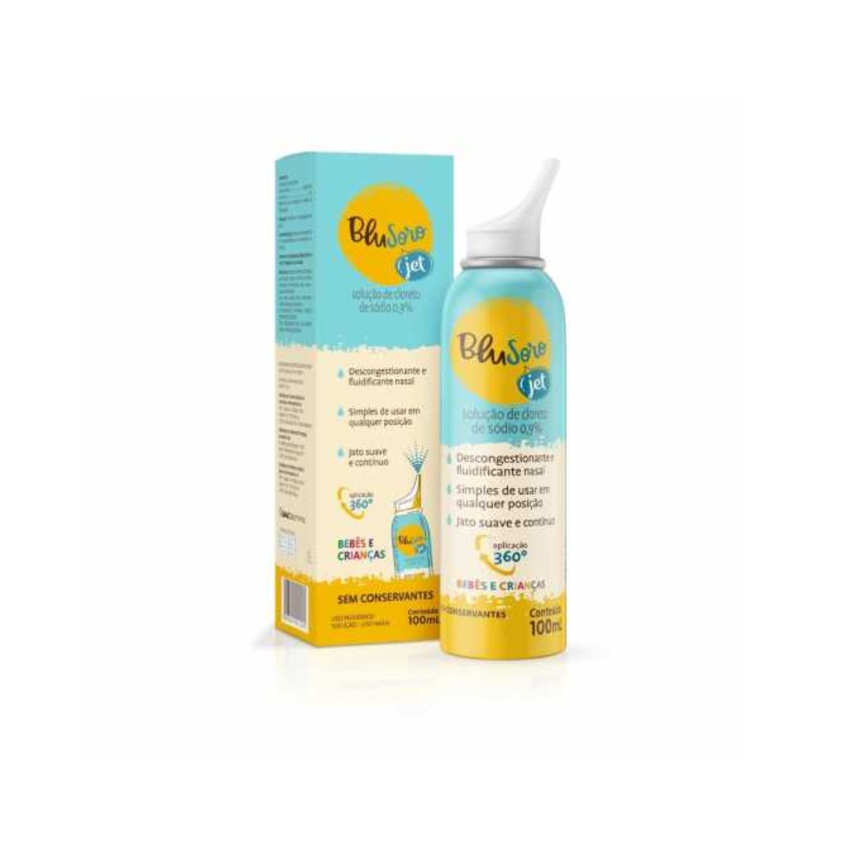 Descongestionante Nasal Blusoro Jet Infantil com 100 ml