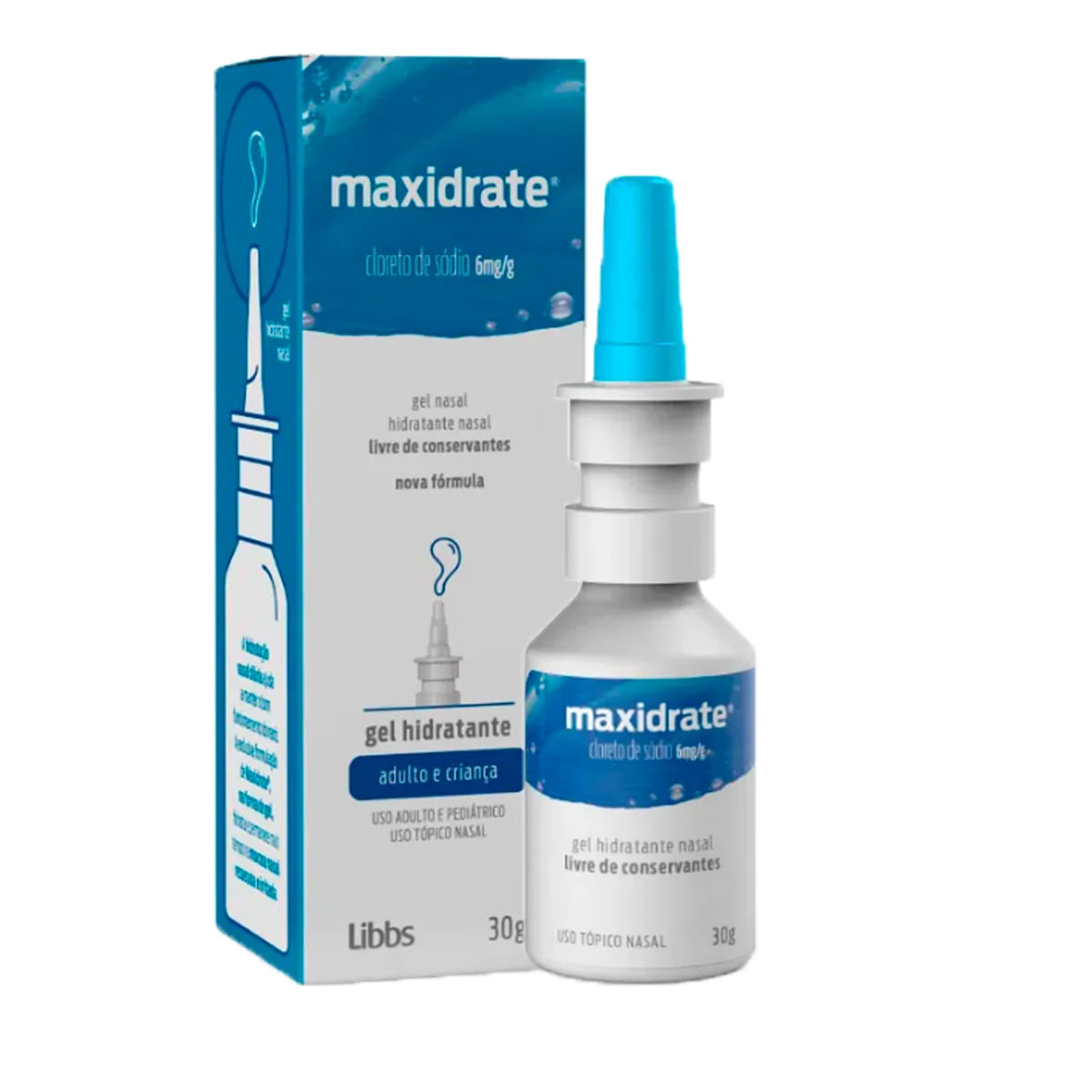 Descongestionante Nasal Maxidrate 6 mg 30 g