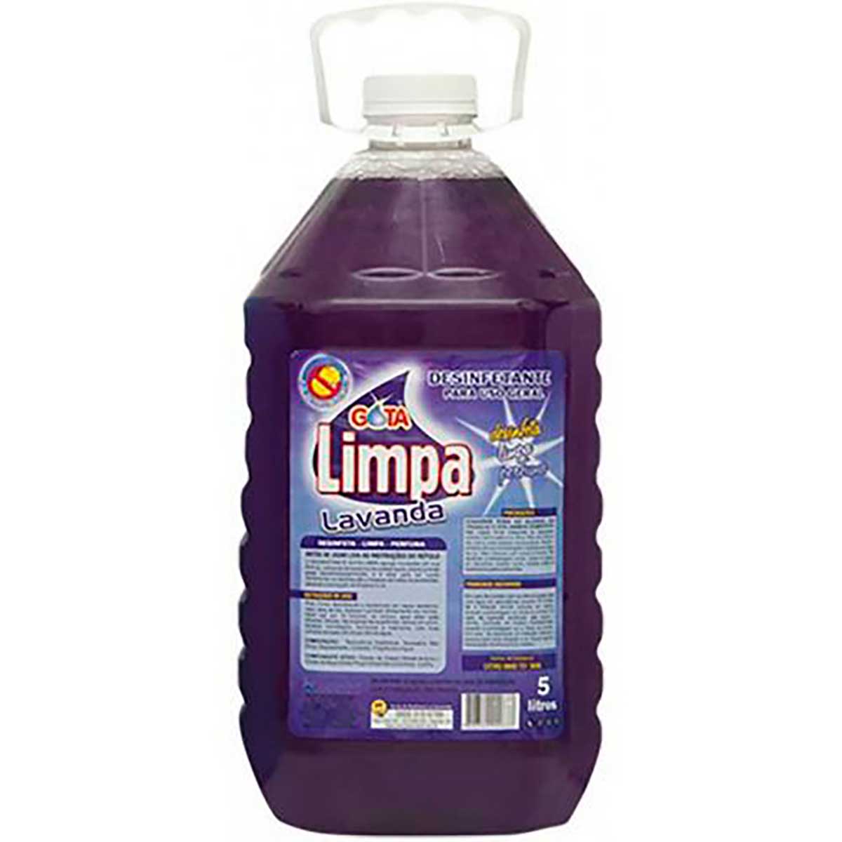 Desinfetante Gota Limpa Lavanda 5 L