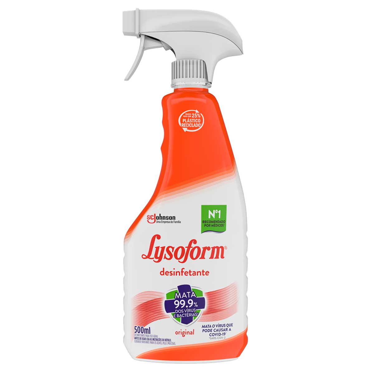 Desinfetante Lysoform Bruto Original Aparelho 500 ml