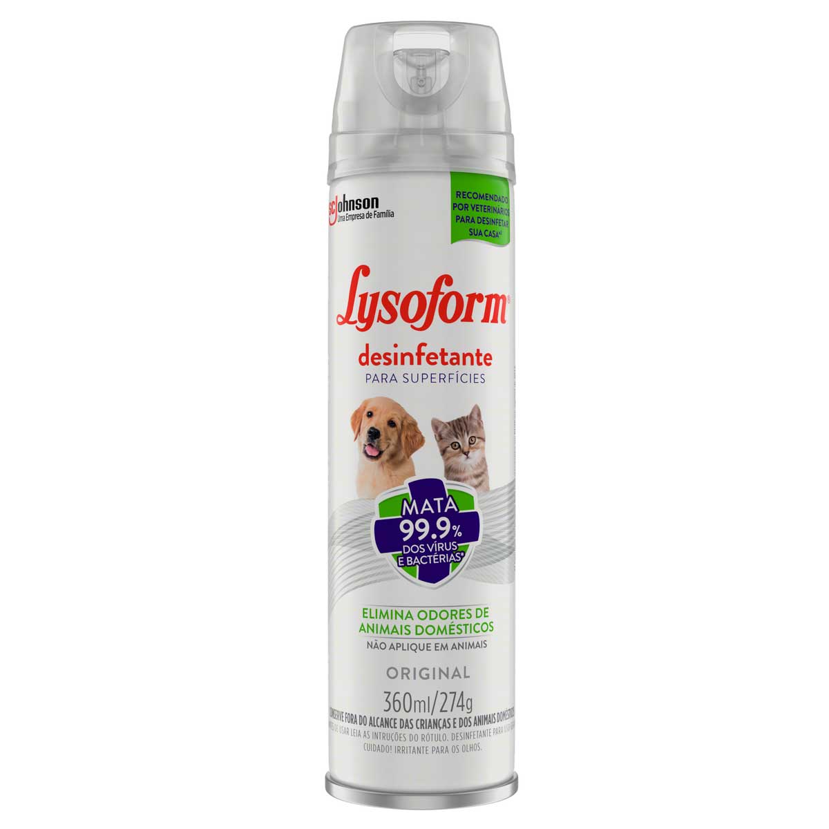 Aditivo Antiodor Líquido Lysoform Pets Original 360ml