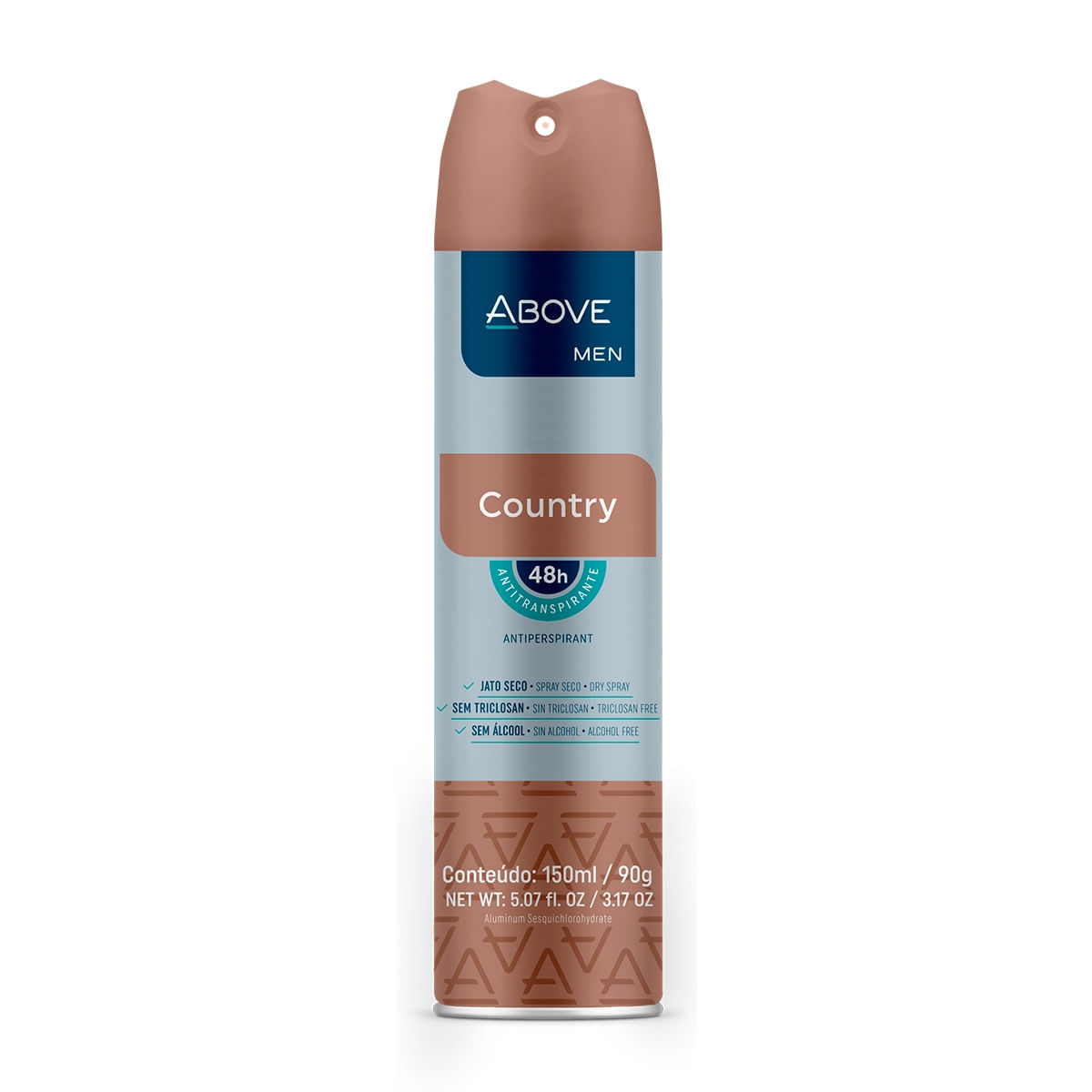 Antitranspirante Aerosol Above Country Masculino 150 ml