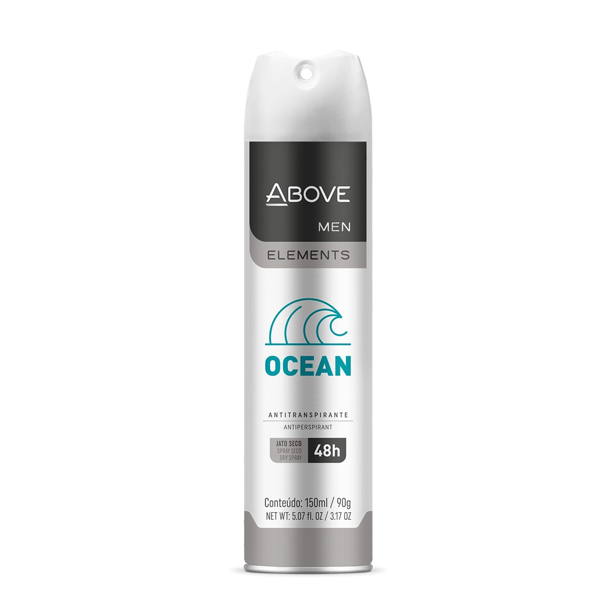 Antitranspirante Aerosol Above Elements Ocean Masculino 150 ml