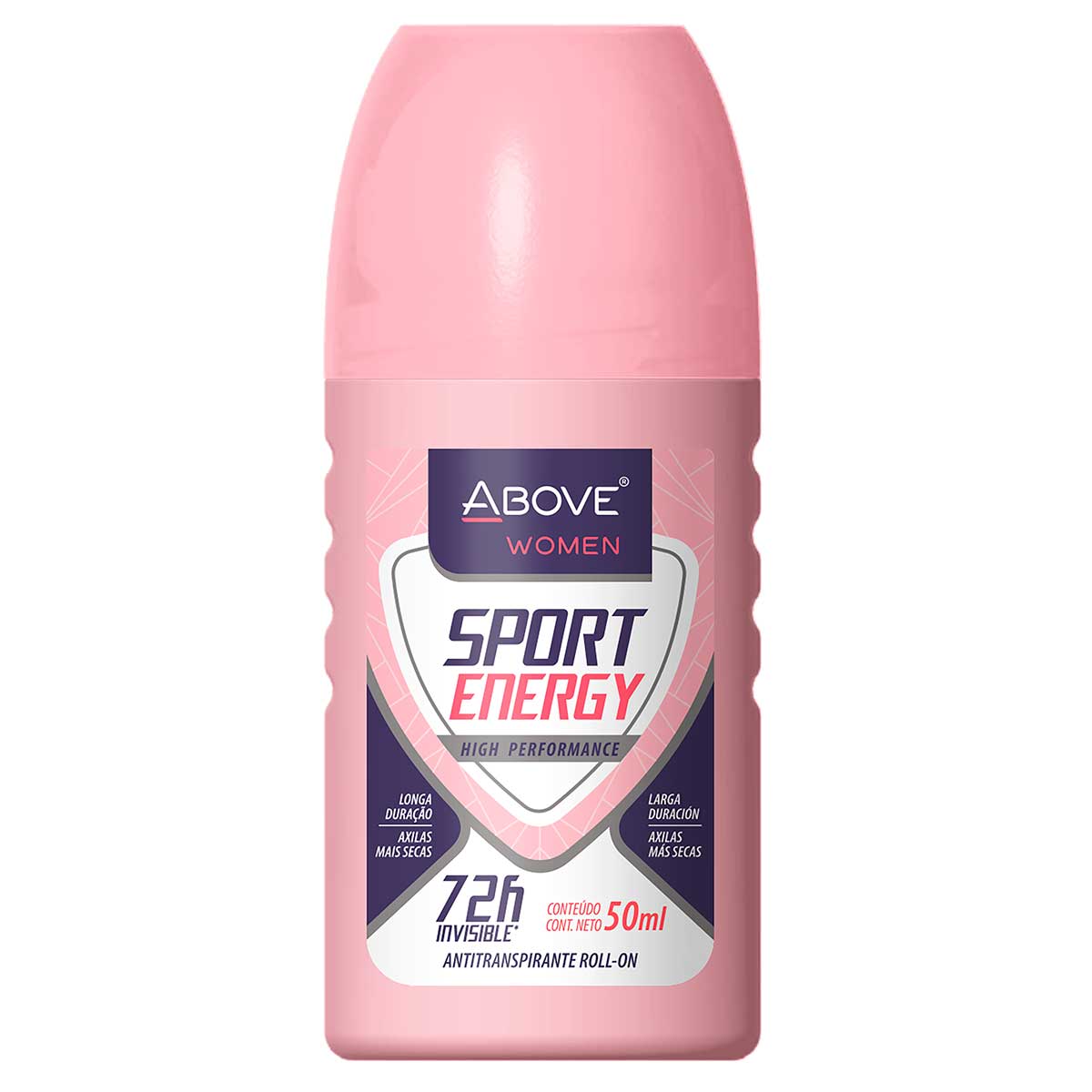 Desodorante Roll-on Above Sport Energy Feminino 50ml