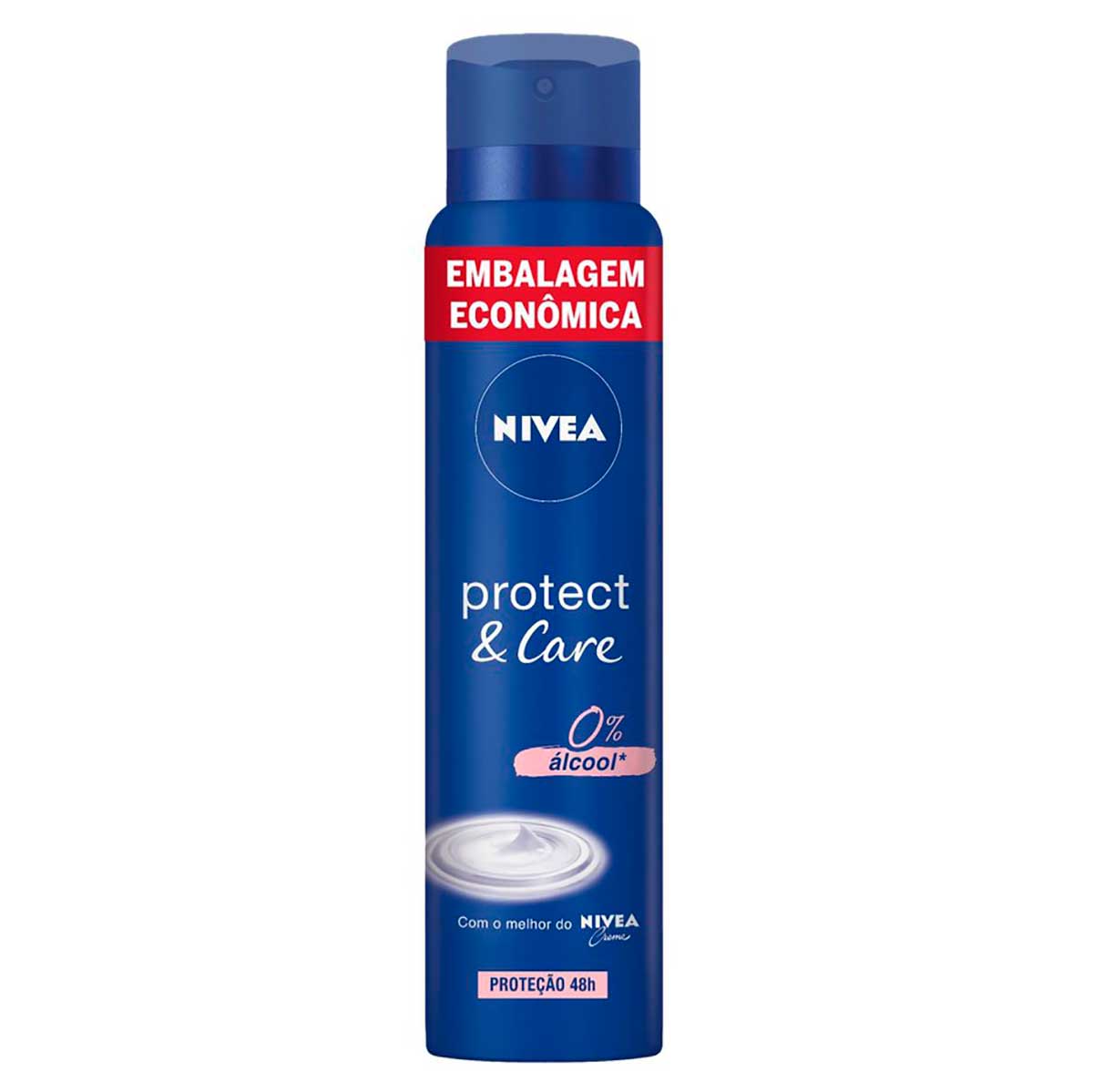 Desodorante Aerosol Nivea Protect &amp; Care 200ml Embalagem Econômica