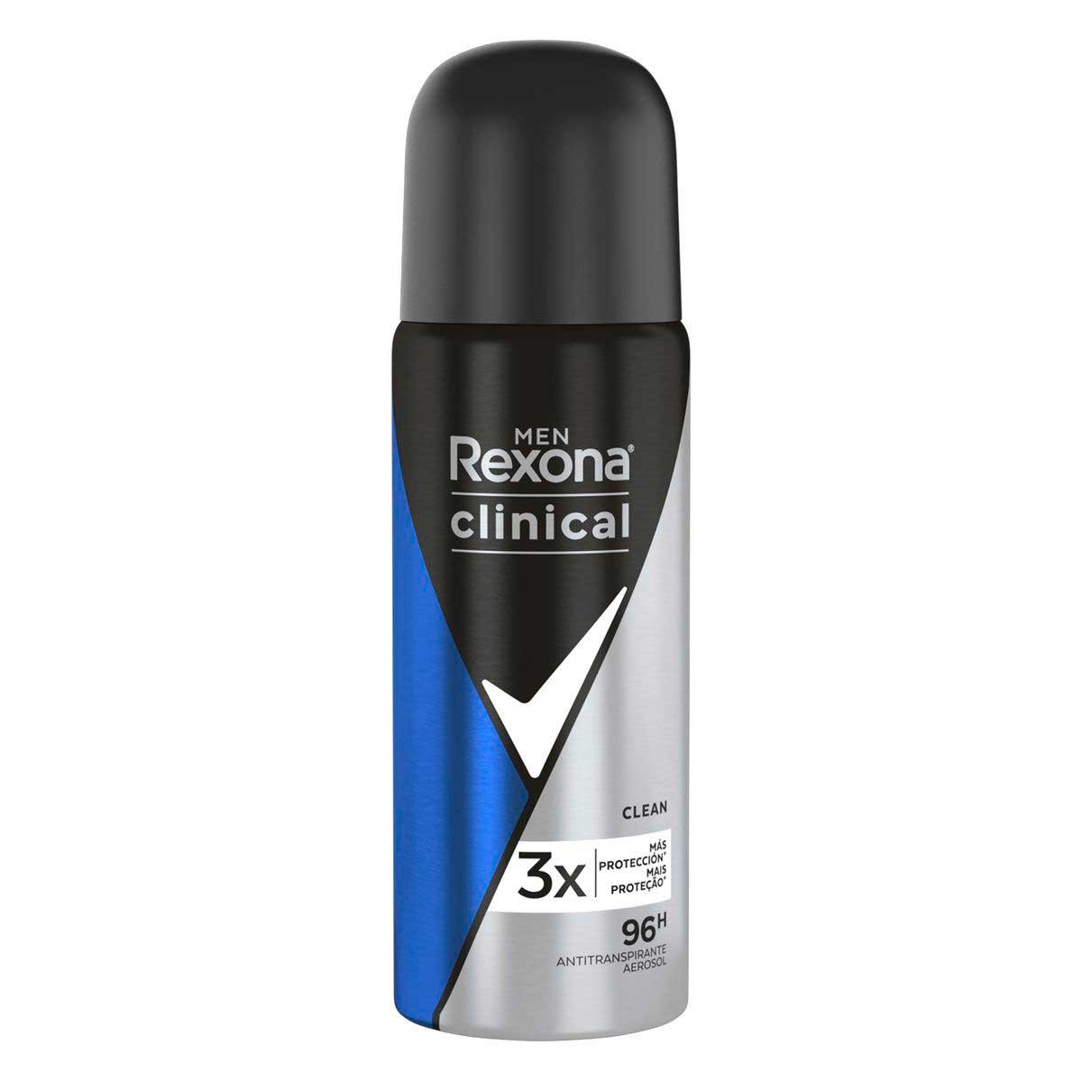 Antitranspirante Aerosol REXONA  Clean 55ml