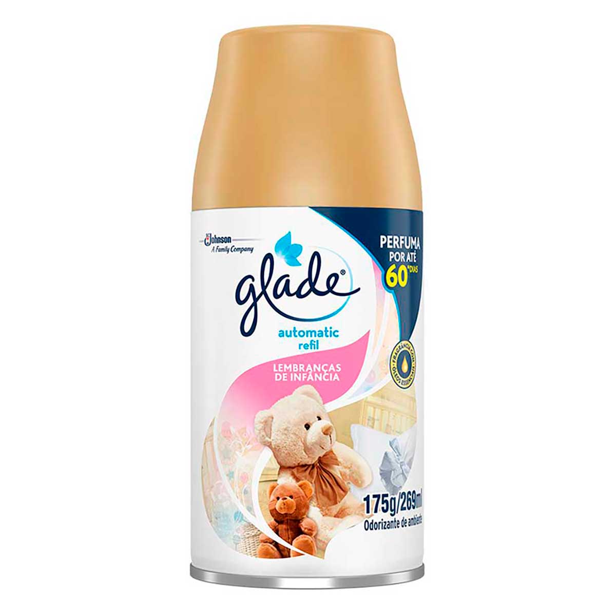 Desodorizador Glade Automatic Spray Refil Lembrança de Infância 269 ml