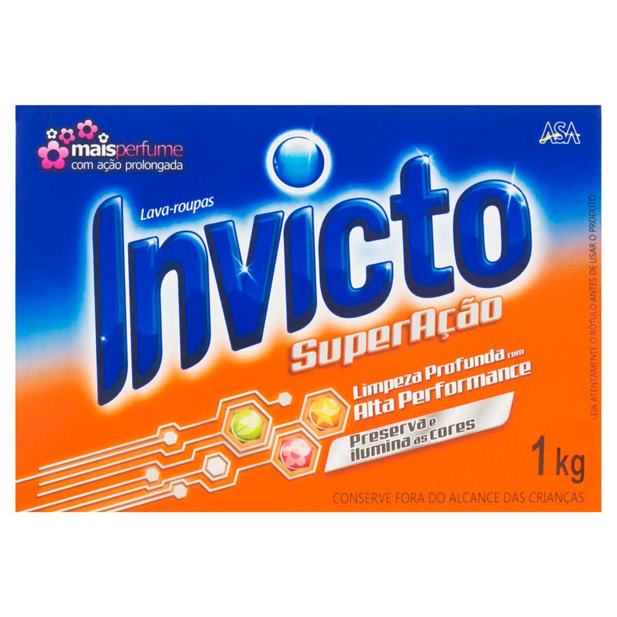 Detergente Em Po Invicto 1 Kg