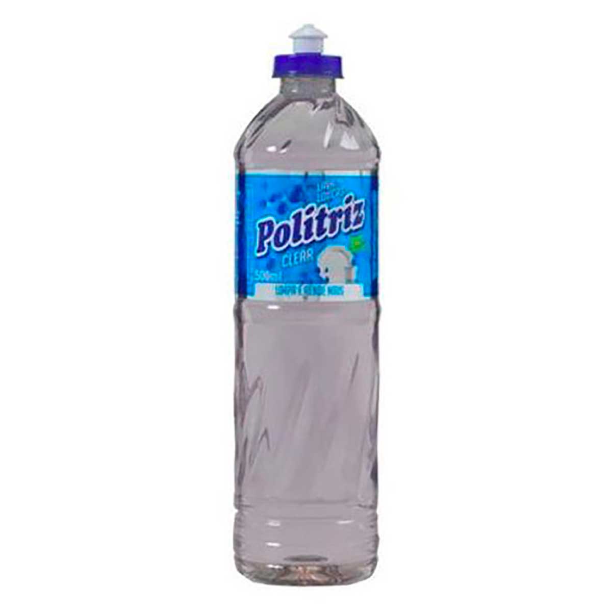 Detergente Líquido Politriz Clear 500 ml