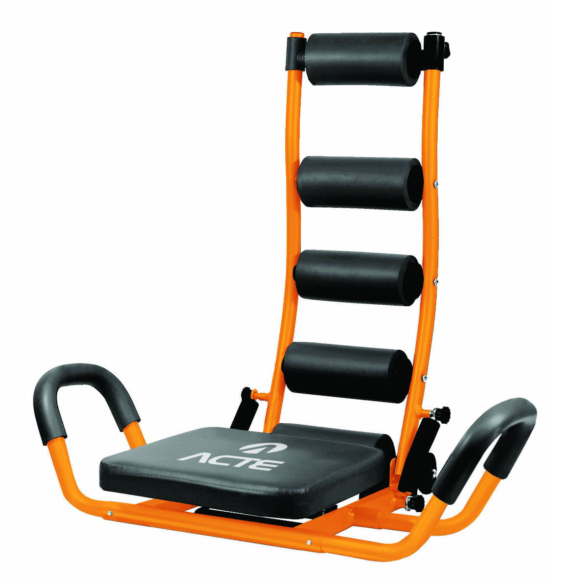 Aparelho Abdominal Acte AB Core Plus E8 Laranja e Preto