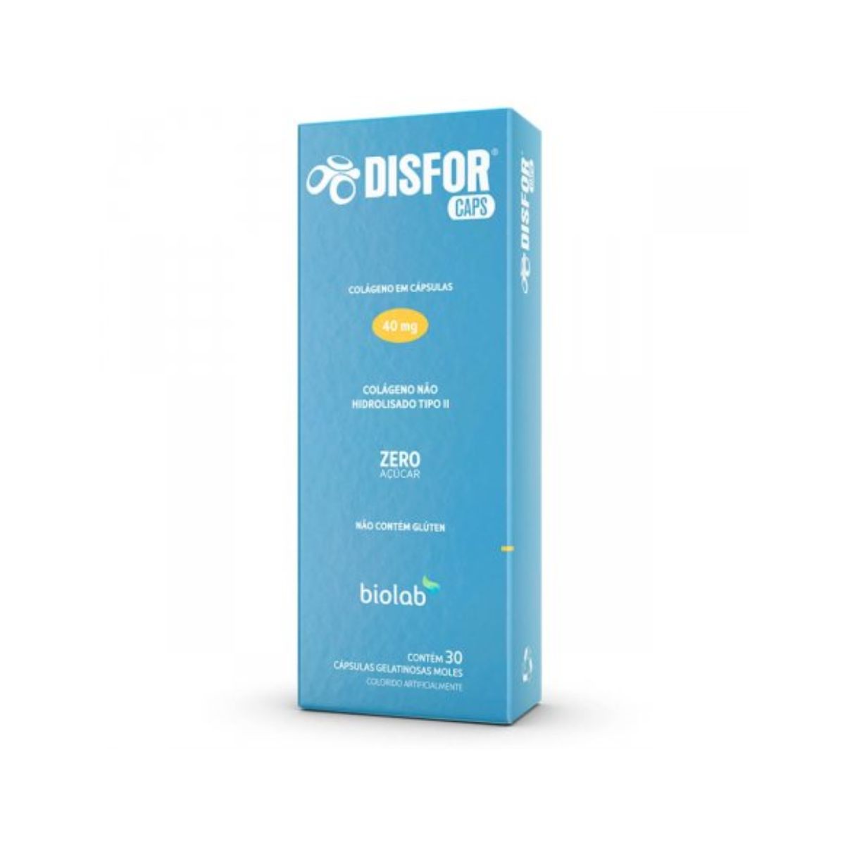 Disfor caps 40 mg com 30 cápsulas