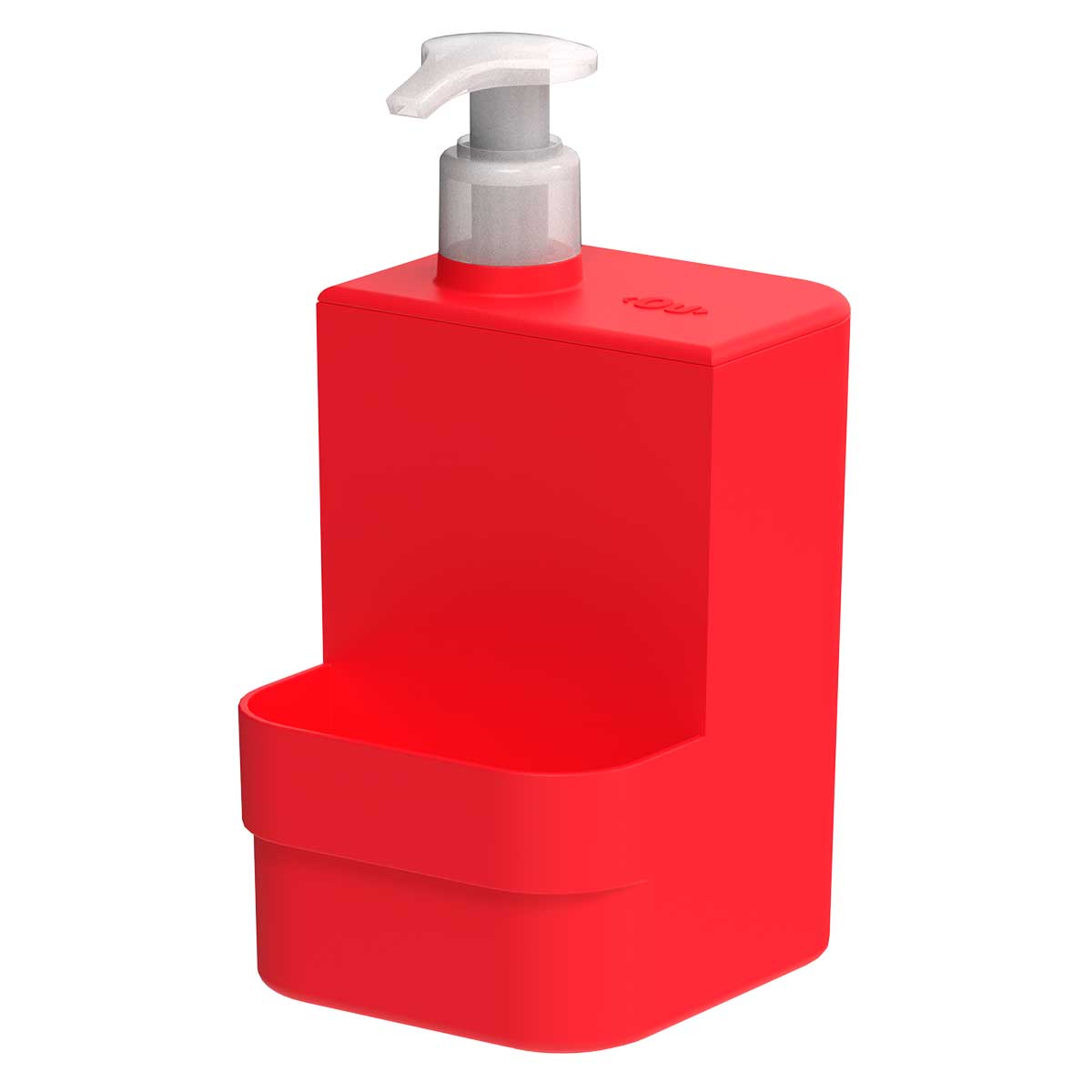 Dispenser para Detergente e Trium Compact  Polipropileno Vermelho dc 500 ml Ou