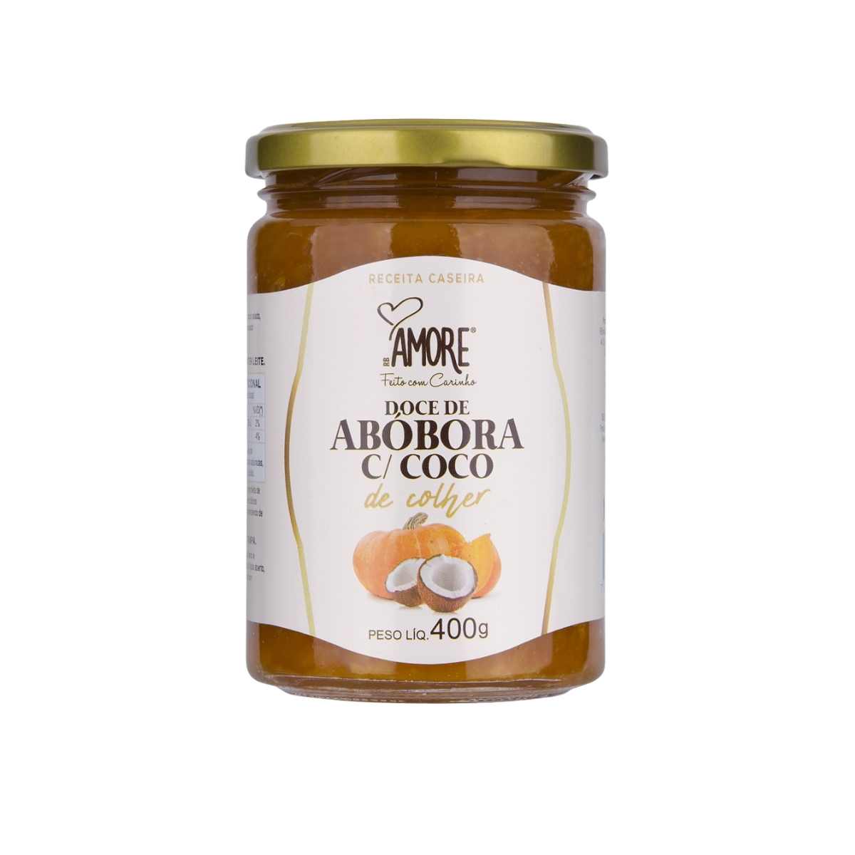 Doce Abóbora Coco Rbamore 400 g