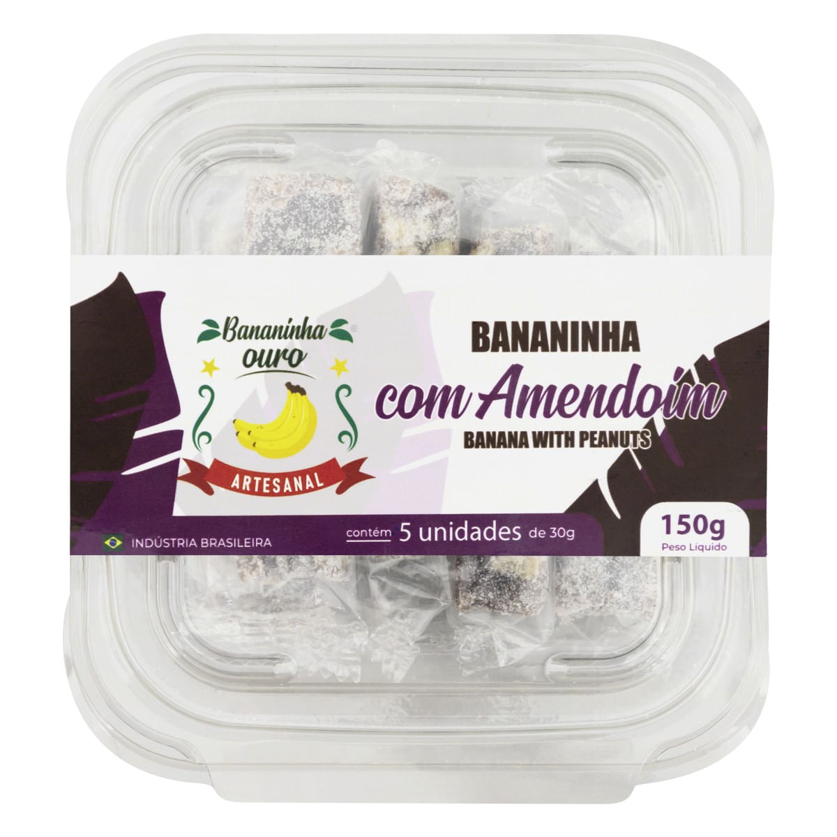 Bananinha com Amendoim Bananinha Ouro 150g