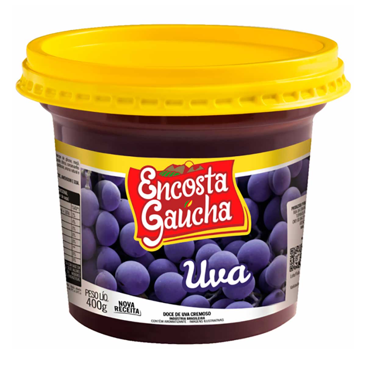 Doce Encosta Gaúcha Uva Pote 400g