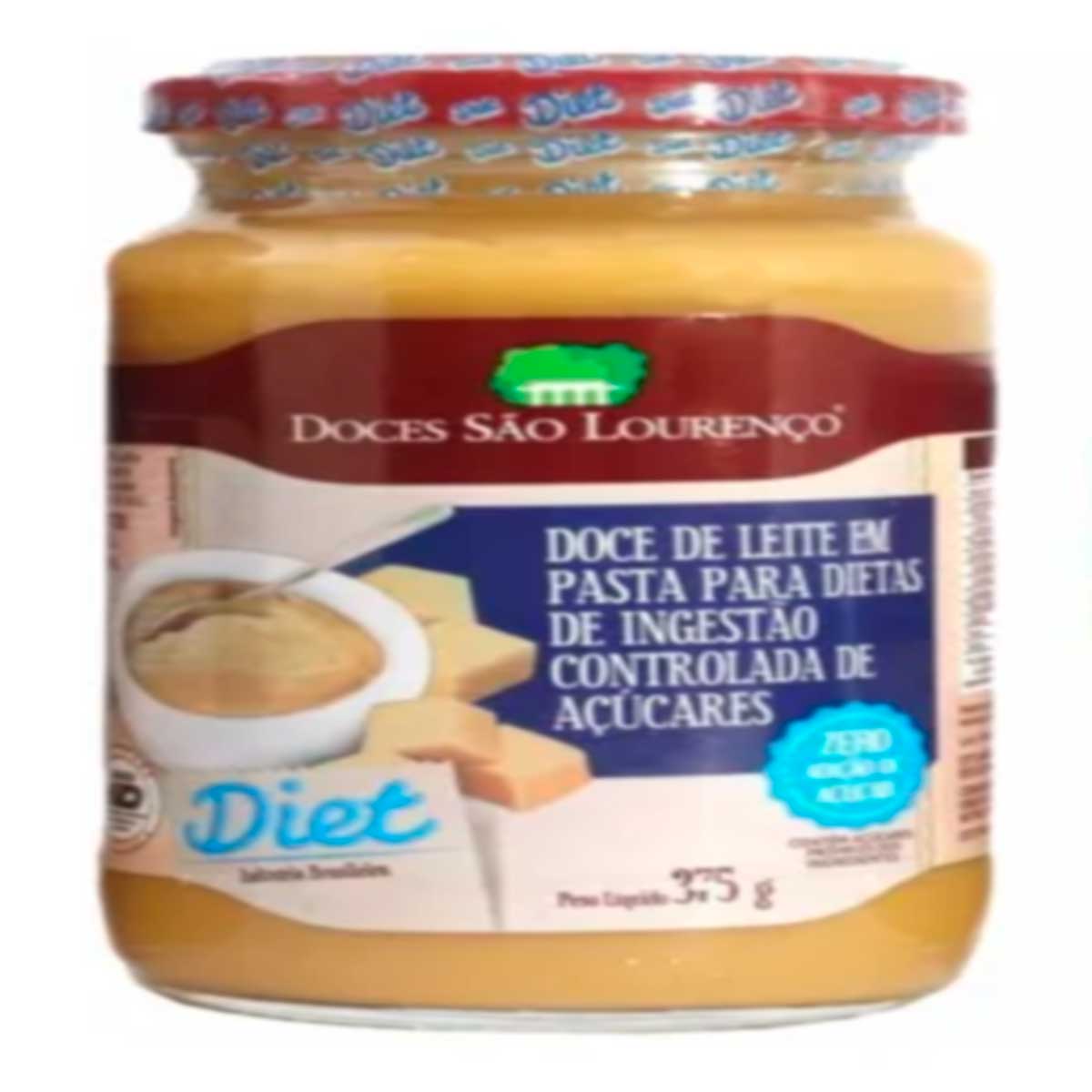 Doce Leite Diet Lourenco 375 g