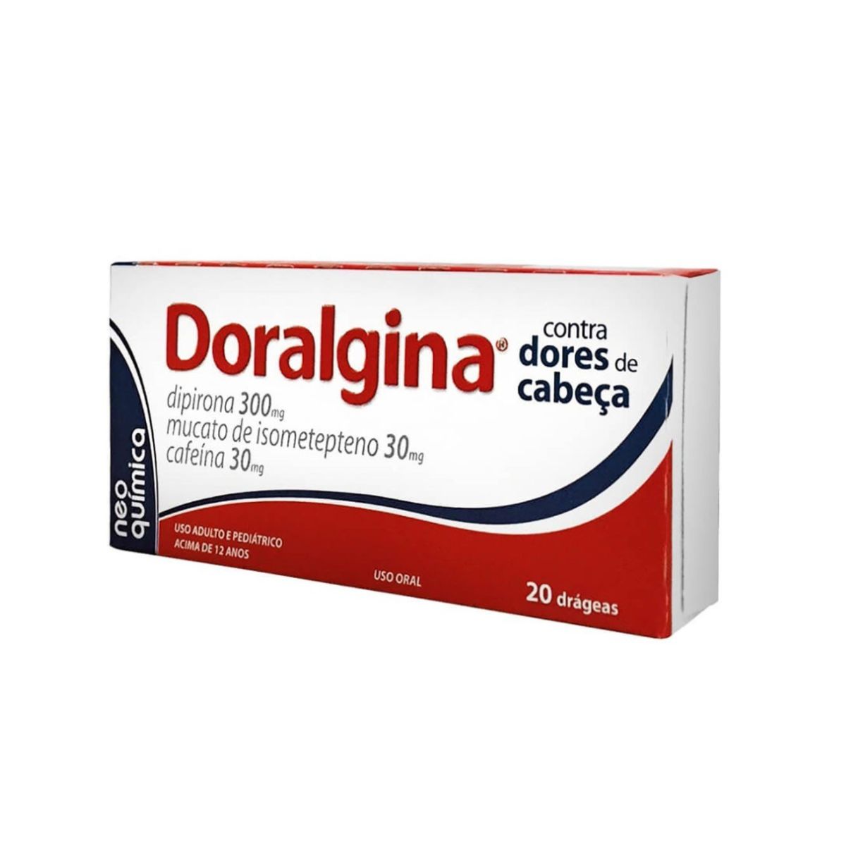 Doralgina com 20 Drágeas