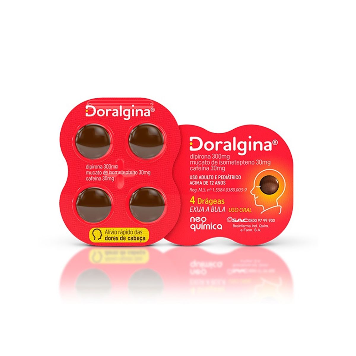 Doralgina com 4 Drágeas