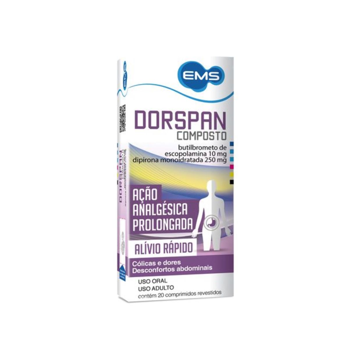 Dorspan composto com 20 drágeas