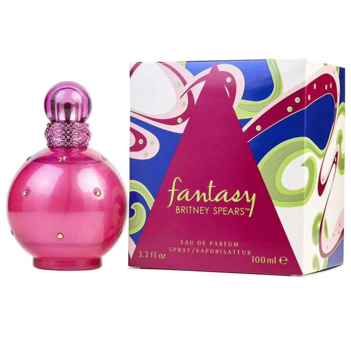 Perfume Feminino Fantasy Britney Spears Eau De Parfum Com 100ml