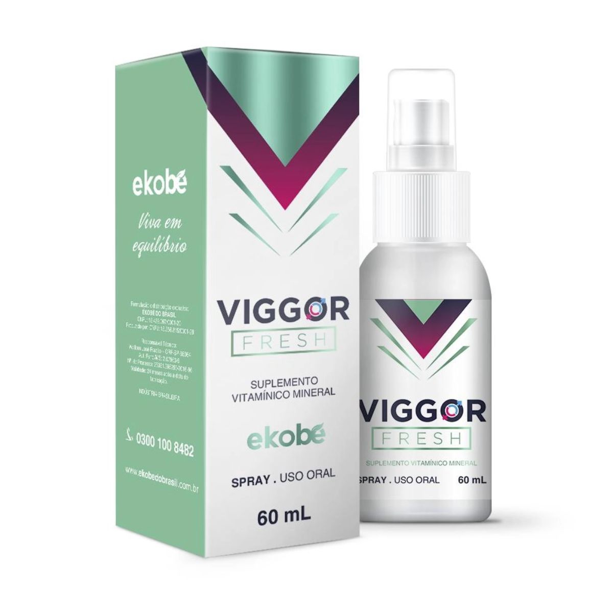 Suplemento Vitamínico Viggor Fresh em Spray Com 60ml