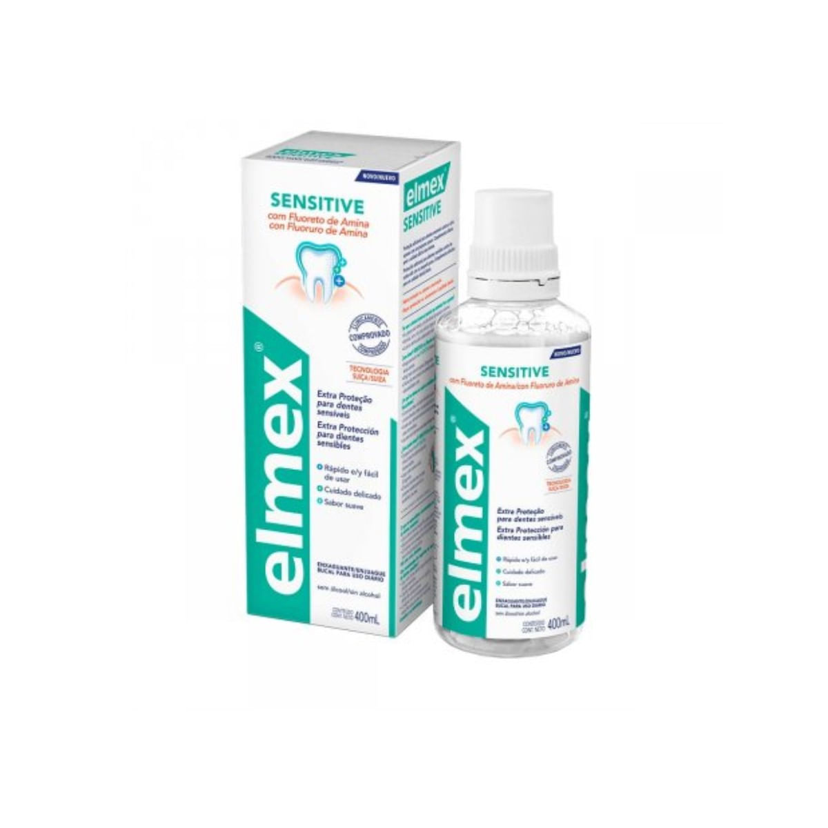 Enxaguante Bucal Sensitive Elmex 400ml